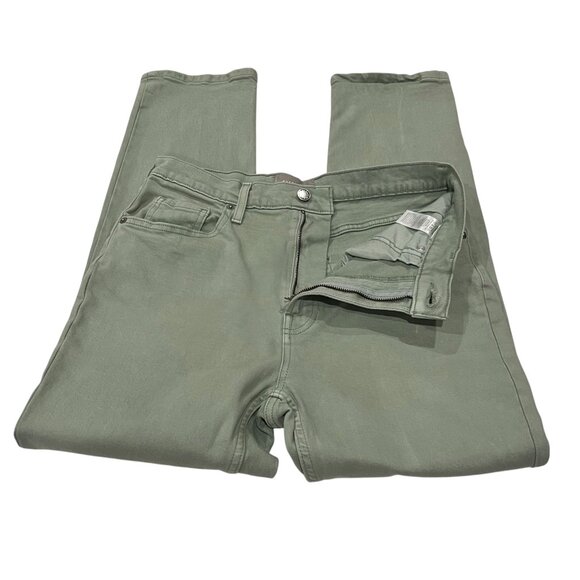 Everlane Original Cheeky Cropped Jean, Organic Cotton, Sage Green, 28 - Picture 9 of 12